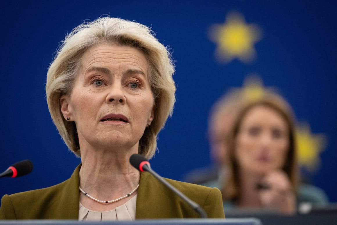 Iran war costs EU €500M a day, von der Leyen warns