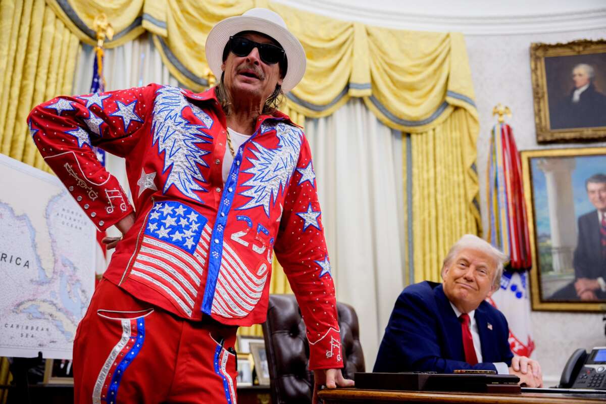 Pentagon Says It Gave Kid Rock a Helicopter Ride to Help Him Film Tour Promo