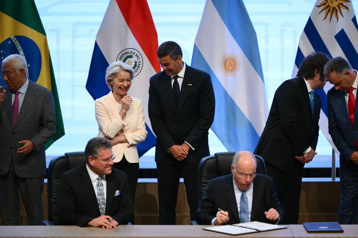 The EU-Mercosur deal takes effect — but the fight over it goes on