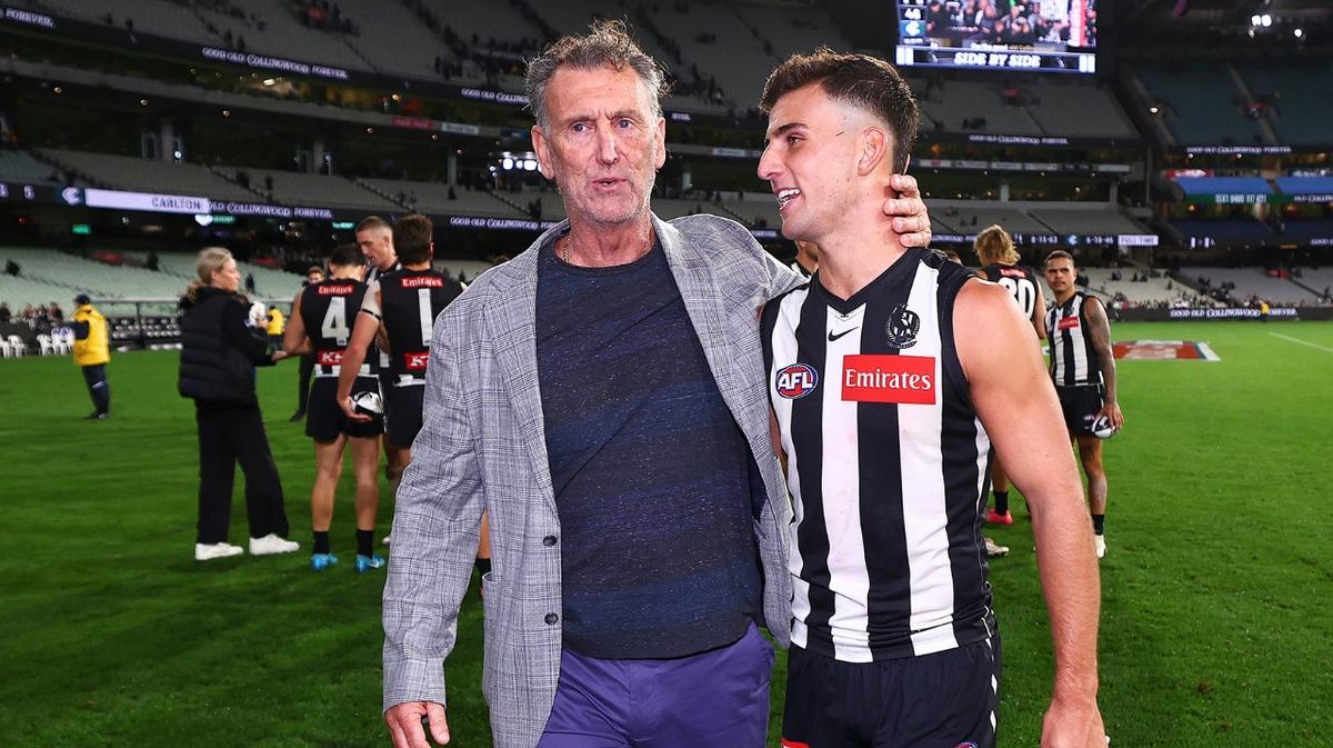 Collingwood discuss ambassador role for Peter Daicos as AFL greats slam potential to ‘exploit’ salary cap