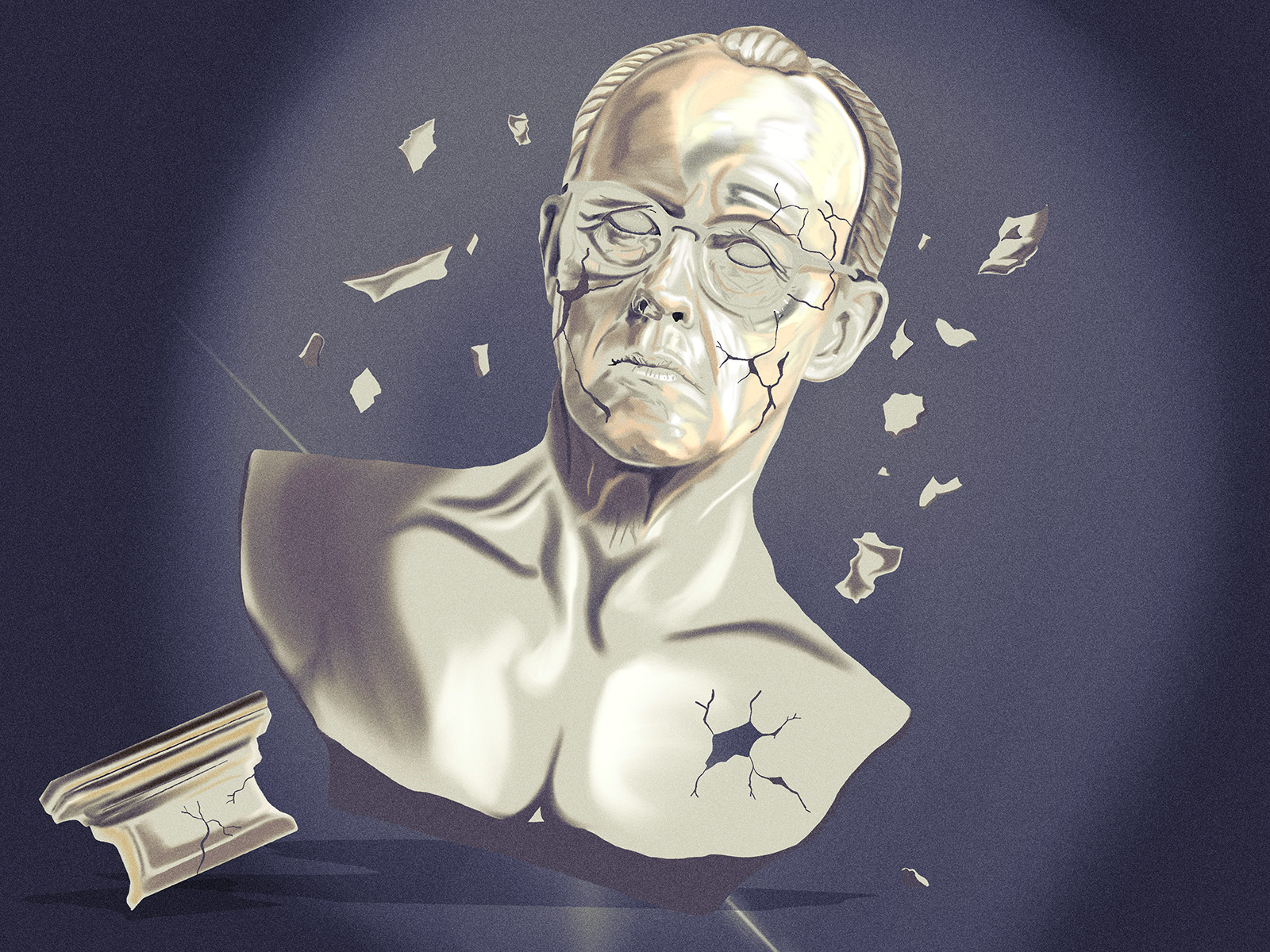 The incredible shrinking German chancellor