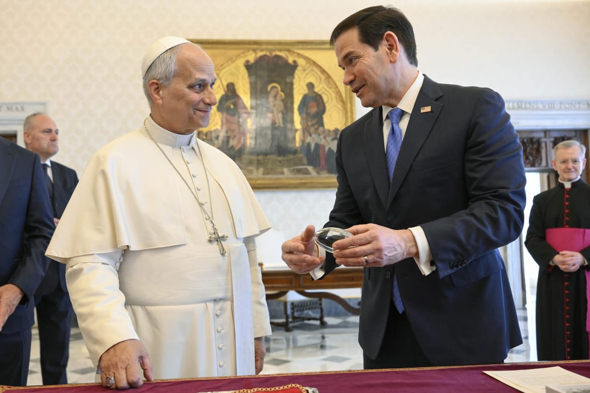 Rubio resets US-Vatican relationship in meeting with Pope Leo XIV