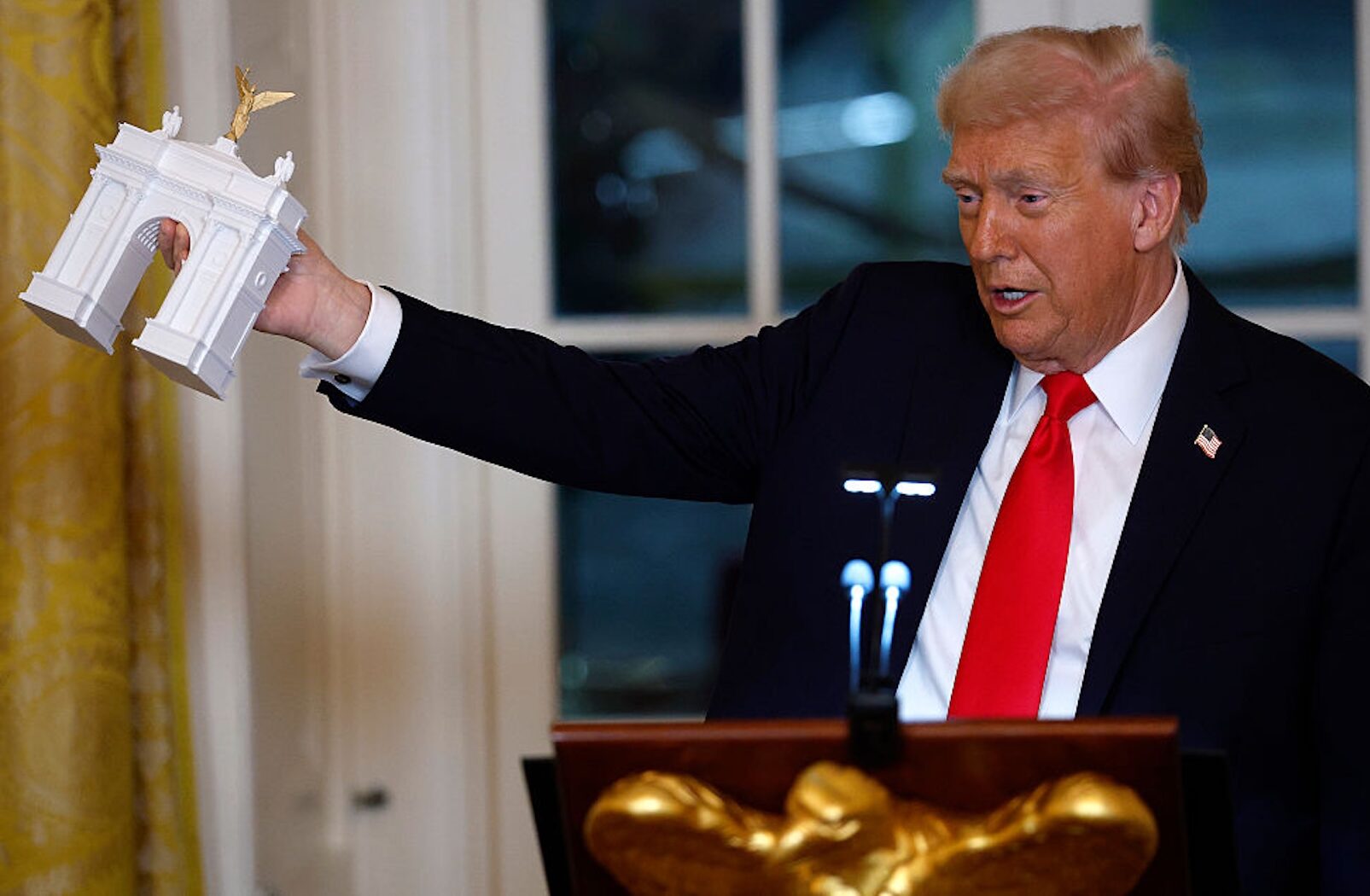 The dark purpose behind Trump’s Washington makeover