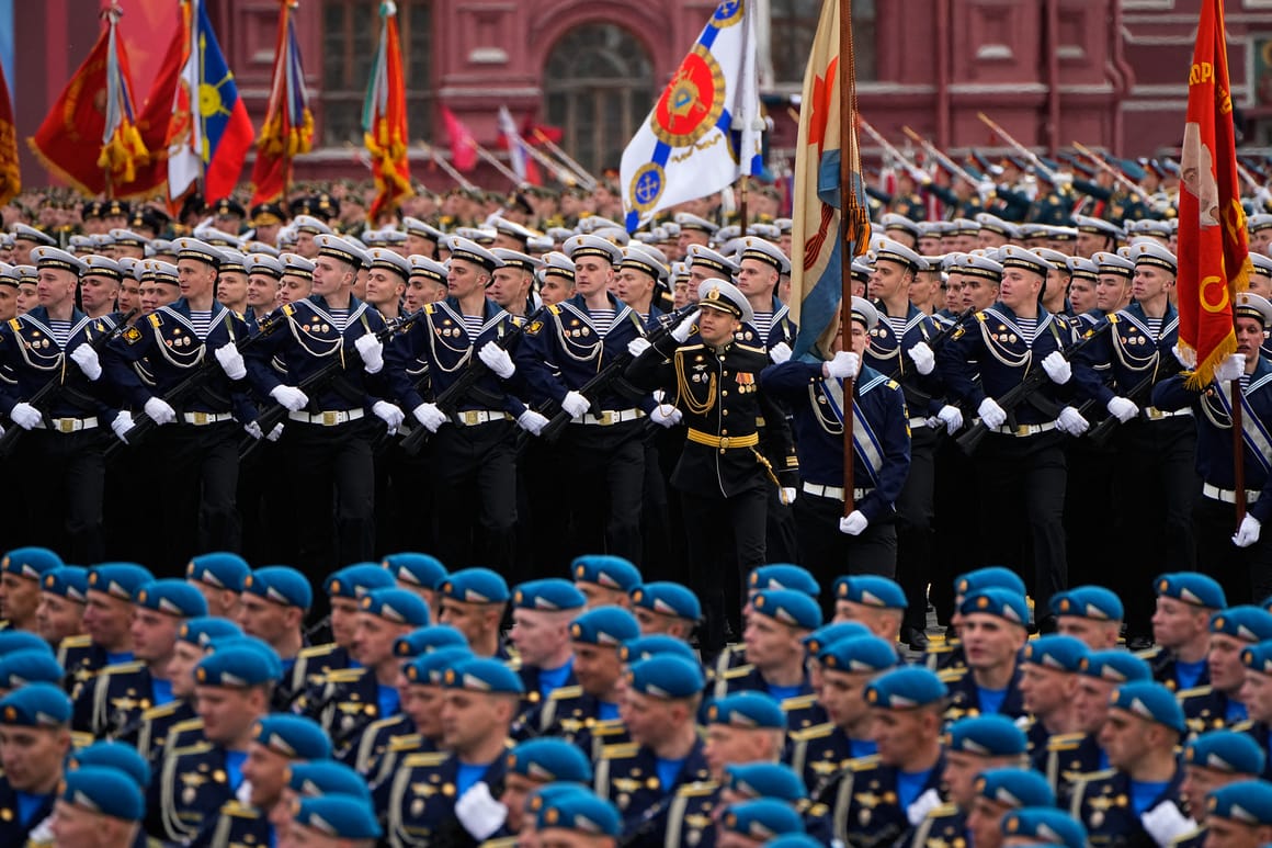 Putin leads scaled-down Victory Day celebration as temporary ceasefire holds
