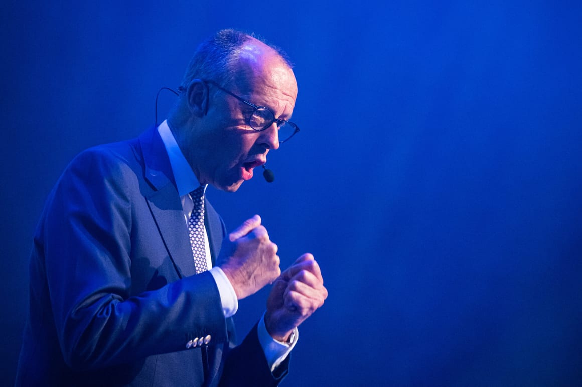 Merz flubs his comeback tour