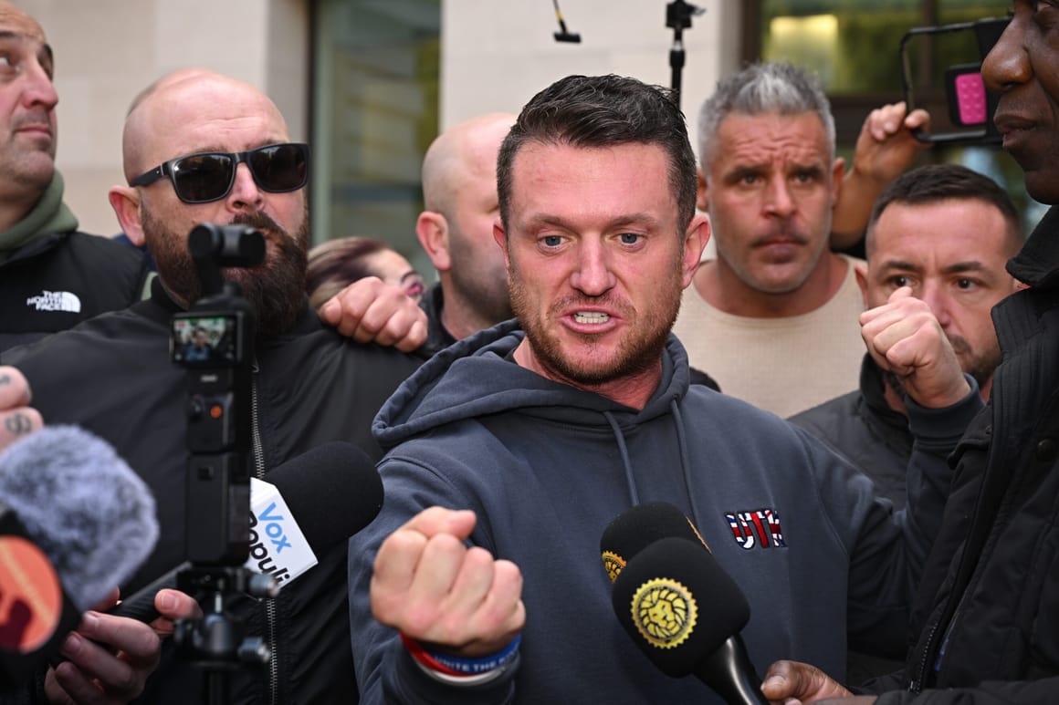 1 in 3 Reform UK voters has a positive view of Tommy Robinson 