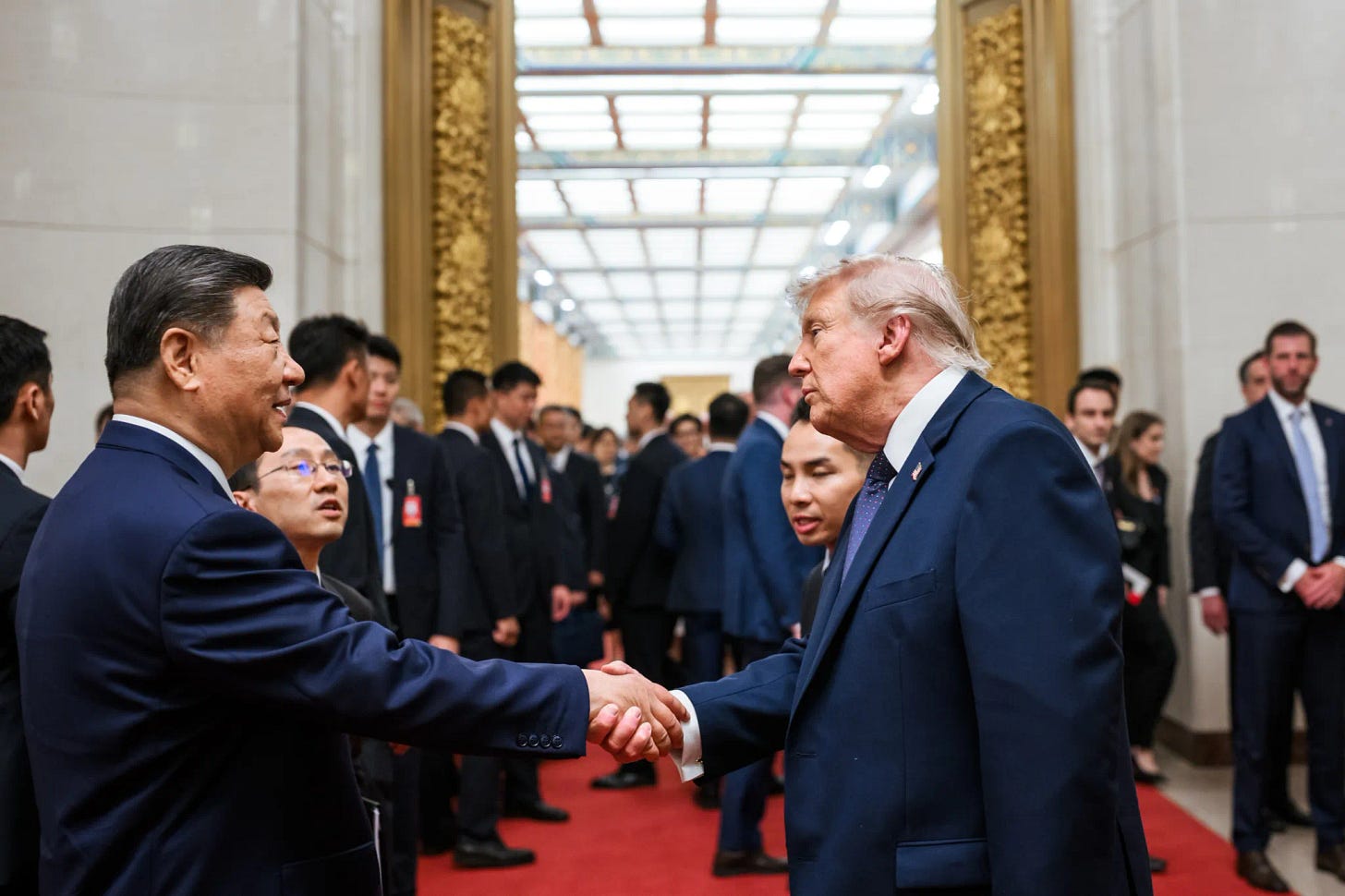 In Beijing summit, Trump got what he wanted on Iran, and Xi got what he wanted on Taiwan