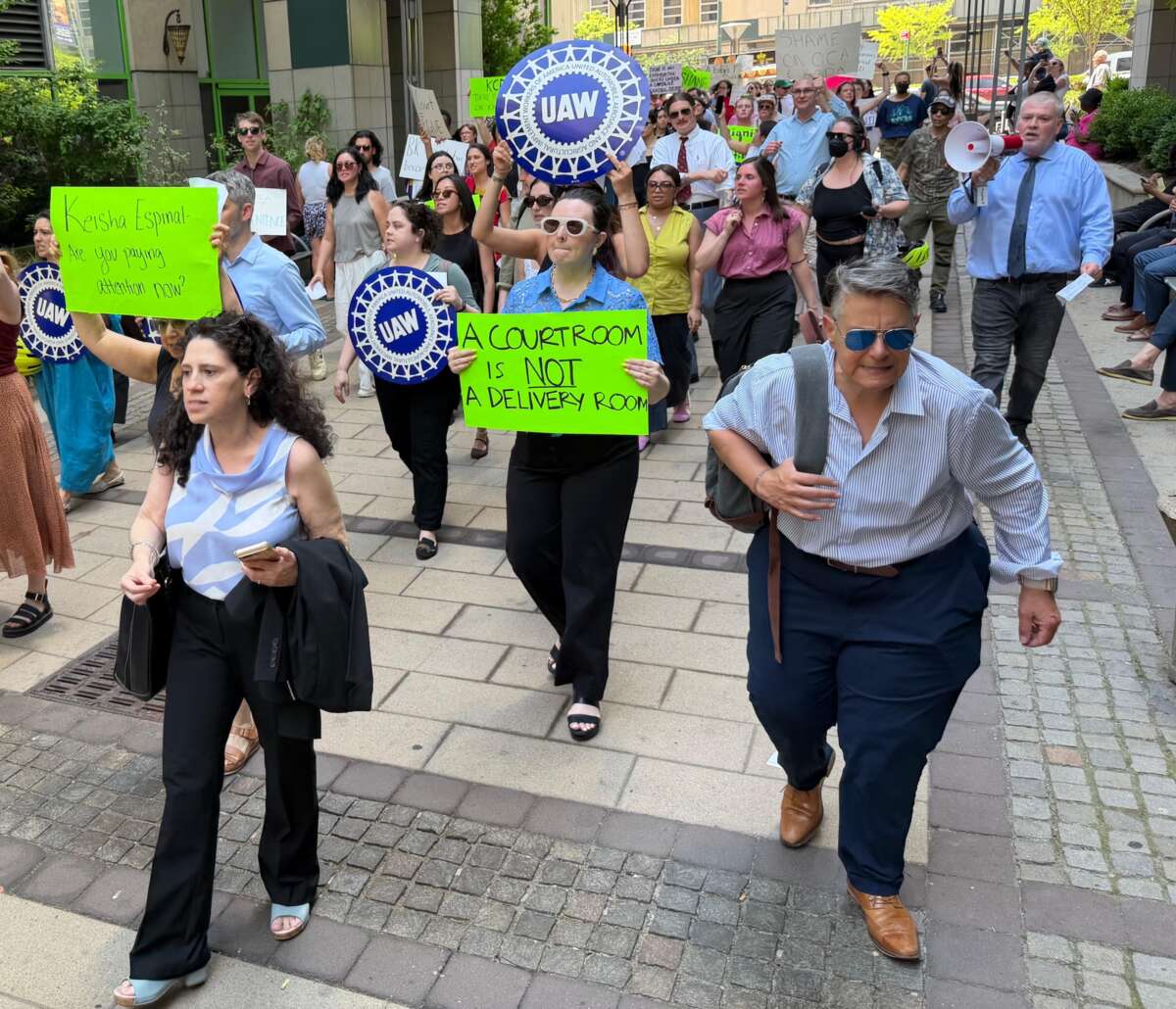 Legal Workers Protest After Woman Forced to Give Birth in Brooklyn Courtroom