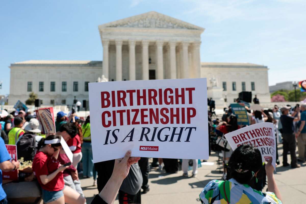 Trump Demands End to Birthright Citizenship Ahead of Supreme Court Decision 
