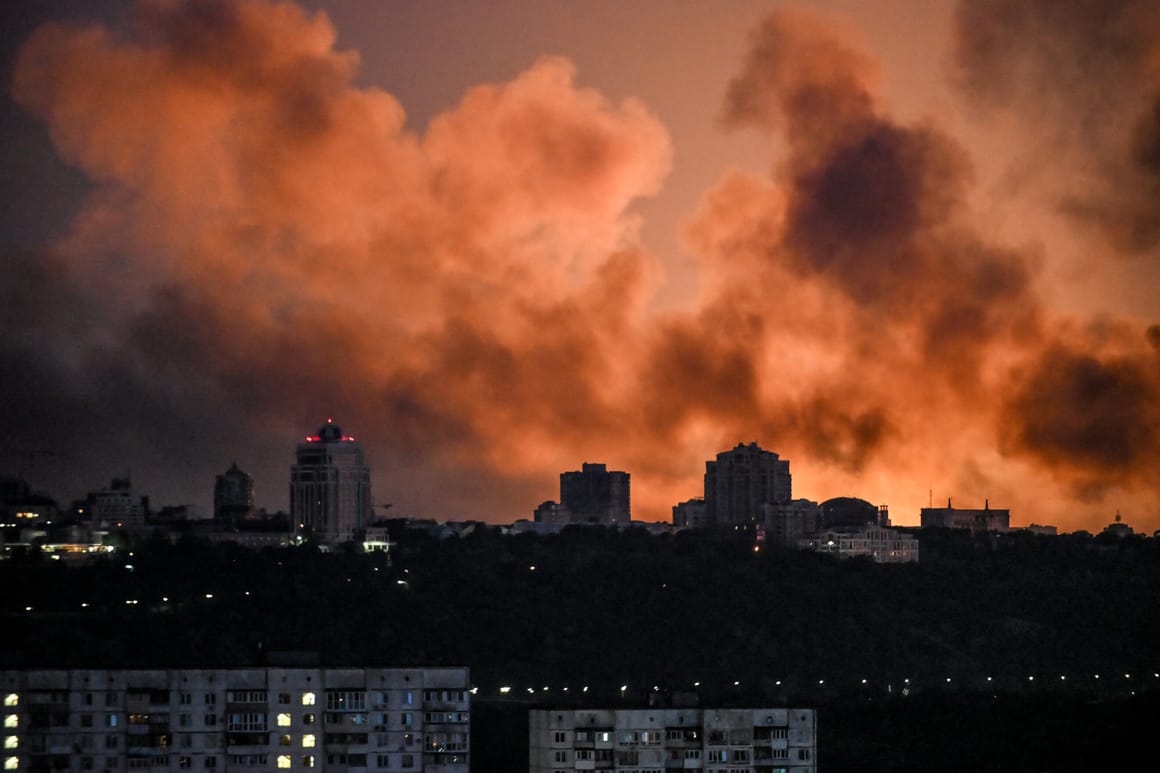 Russia batters Kyiv with massive missile and drone attack