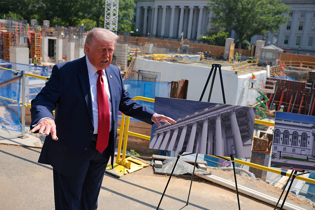 Trump’s vision of the White House is starting to look like a fortress