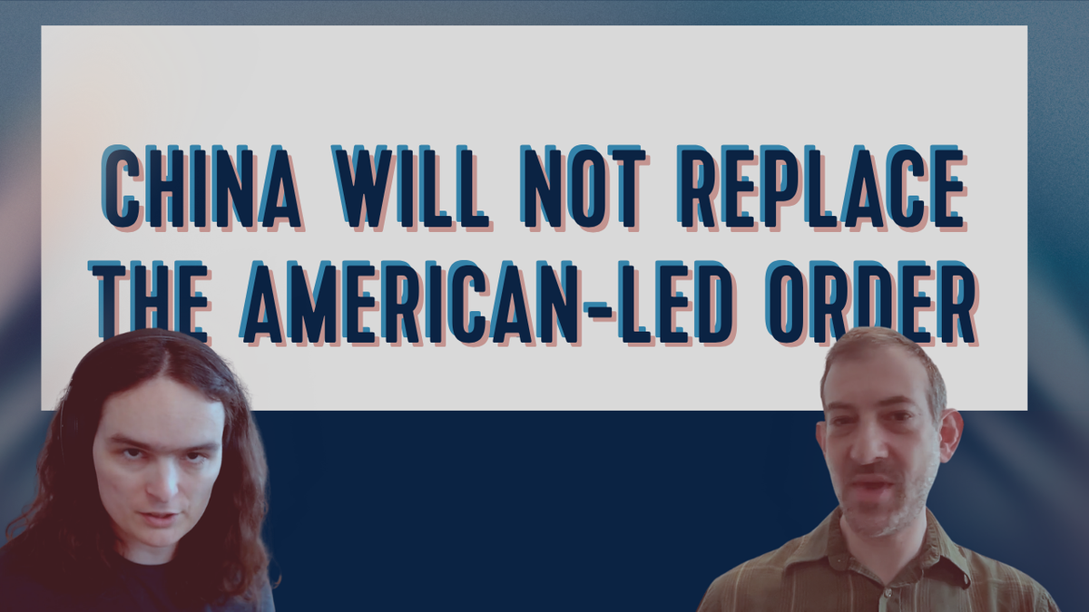 After America, Nothing (Neon Liberalism #75, with Nicholas Grossman)