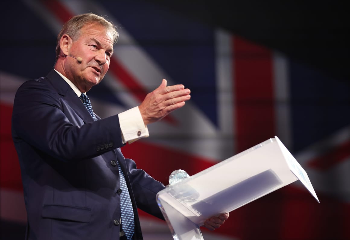Nigel Farage is facing his own threat from the right in Makerfield