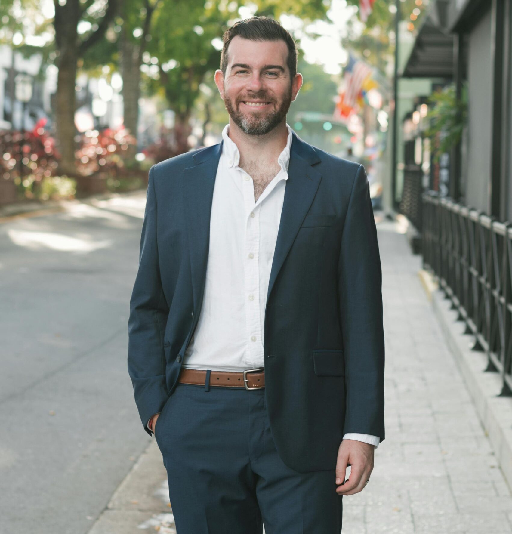 Oliver Larkin is Ready to fight for Democracy