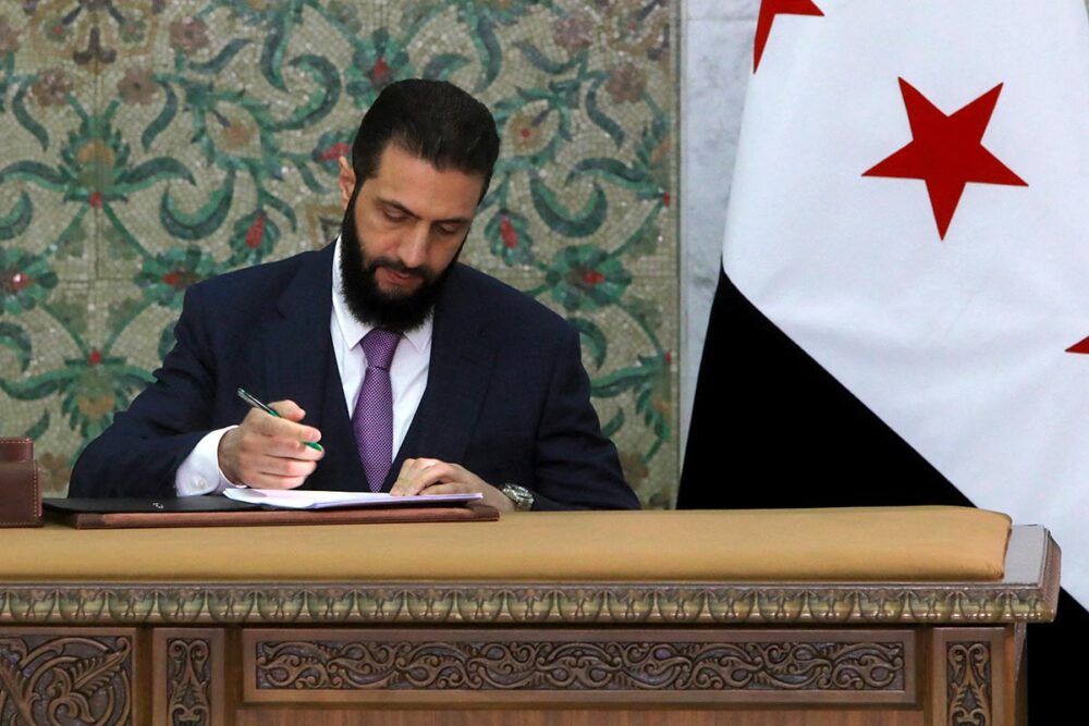 Syrian transition on brink between justice and a legal void