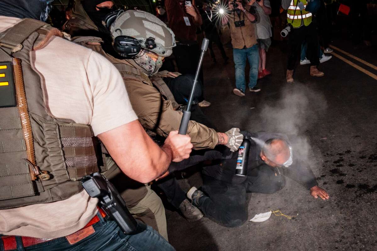 ICE and Prison Guards Retaliate Against Detainees and Protestors at Delaney Hall
