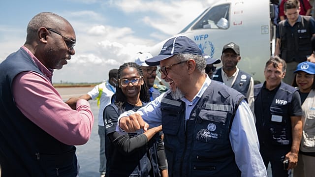 WHO chief visits town at the epicentre of Ebola outbreak in DR Congo