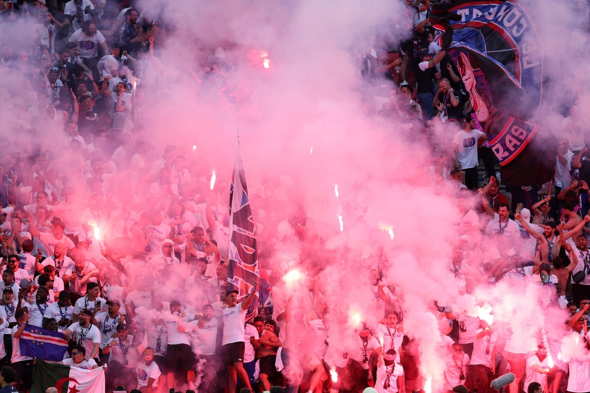 Hundreds arrested in Paris after football revelry turns ugly