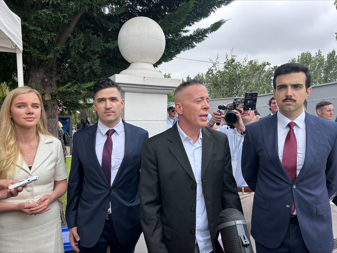 AfD, Vox mingle with ex-US Border Patrol chief, white nationalist leader at ‘remigration summit’ 