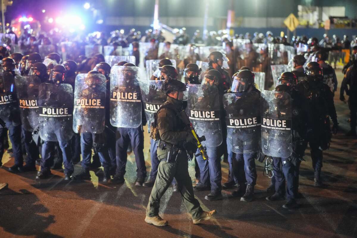 New Jersey Governor Acquiesces to DHS, Deploys Police Outside Delaney Hall 