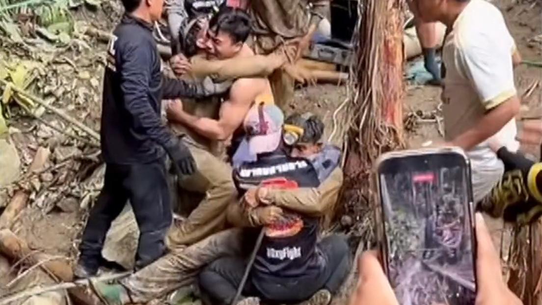 On a hunt for gold, one survivor recounts his days stuck in cramped, flooded Laos cave