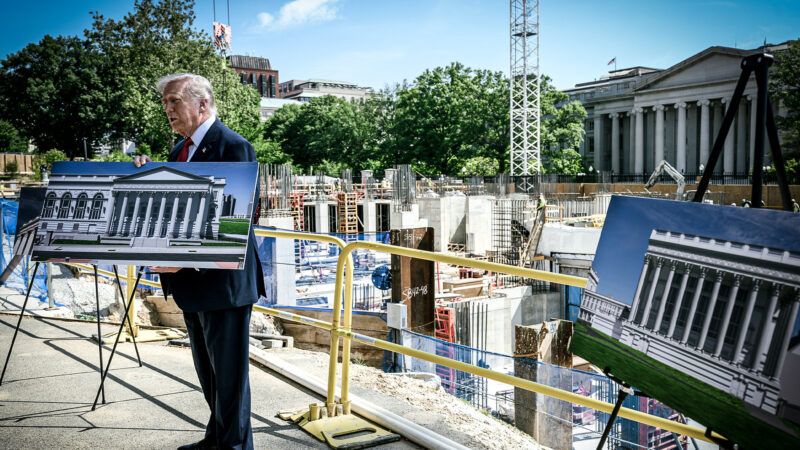 Even If Trump’s Ballroom Project Is Illegal, a DOJ Lawyer Says, the Courts Cannot Stop It