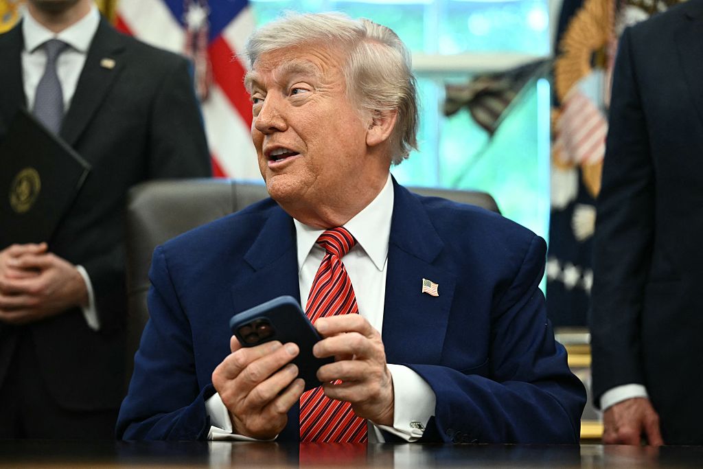 Trump’s “hero image” includes lions, camels and motorcycles