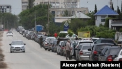 Russia Suspends Train Service To Occupied Crimea After Ukraine Drone Strike; Gasoline Shortages Worsen