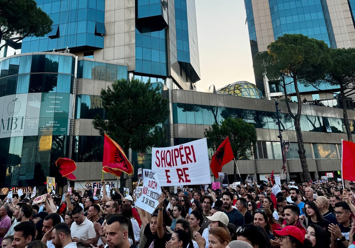 Iran denies involvement in Albanian protests
