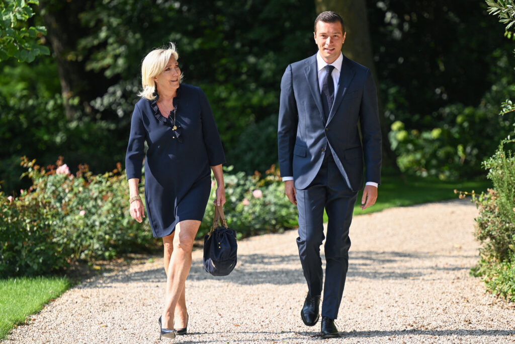 France’s far-right front-runner rejects Trump’s backing