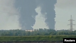 Ukrainian Drones Target Key Russian Oil Facility, Chemical Plant