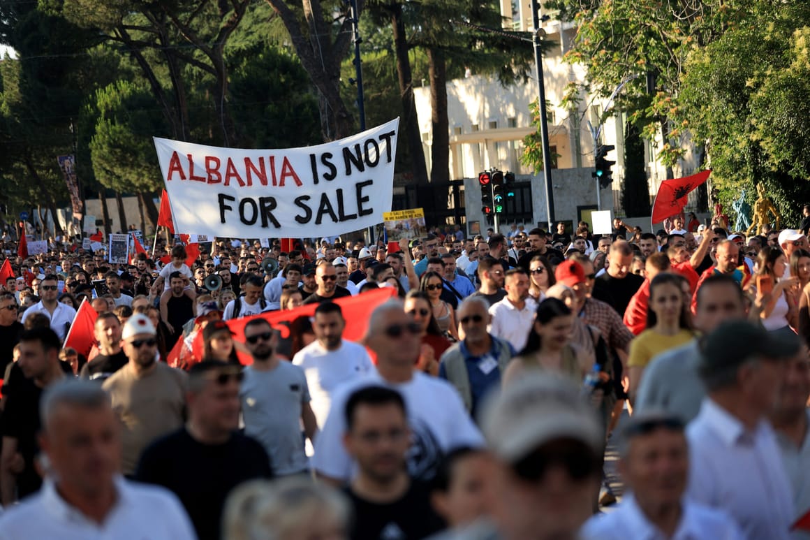 Albania’s PM Rama lashes out at ‘flamingo’ protesters