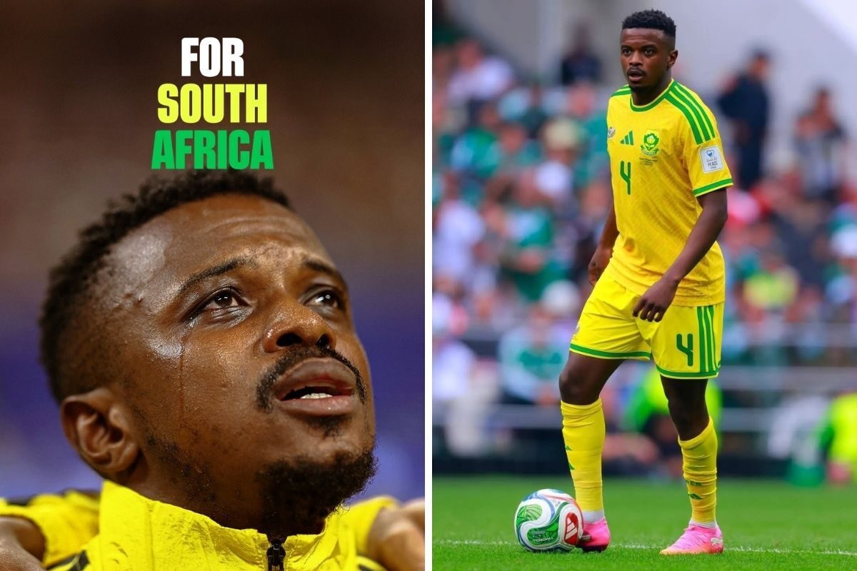 Teboho Mokoena reveals why he wept during anthem [watch]