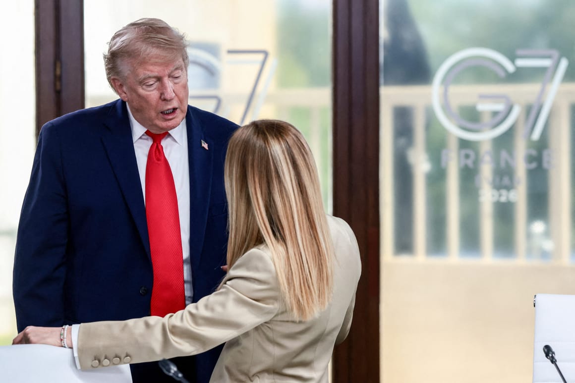 Italy’s Meloni fires back after Trump says she ‘begged’ him for a photo