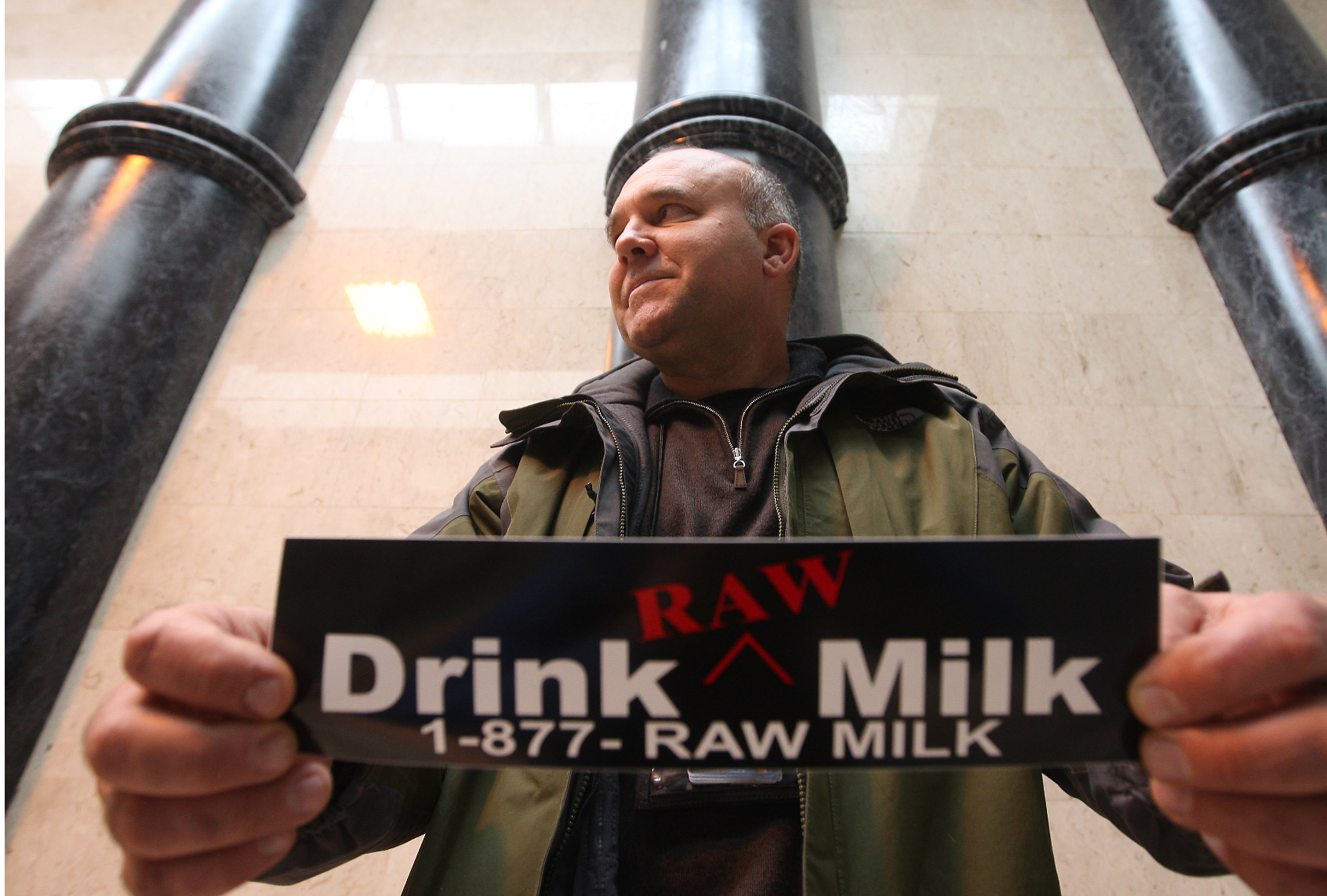 He profits off raw milk that’s making people sick. The government isn’t stopping him