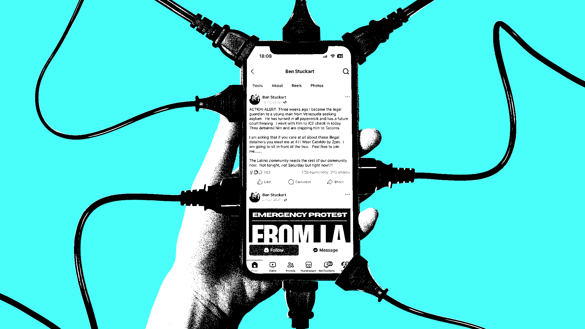 Public Records Show FBI Secretly Extracted Data From ICE Protesters’ Phones