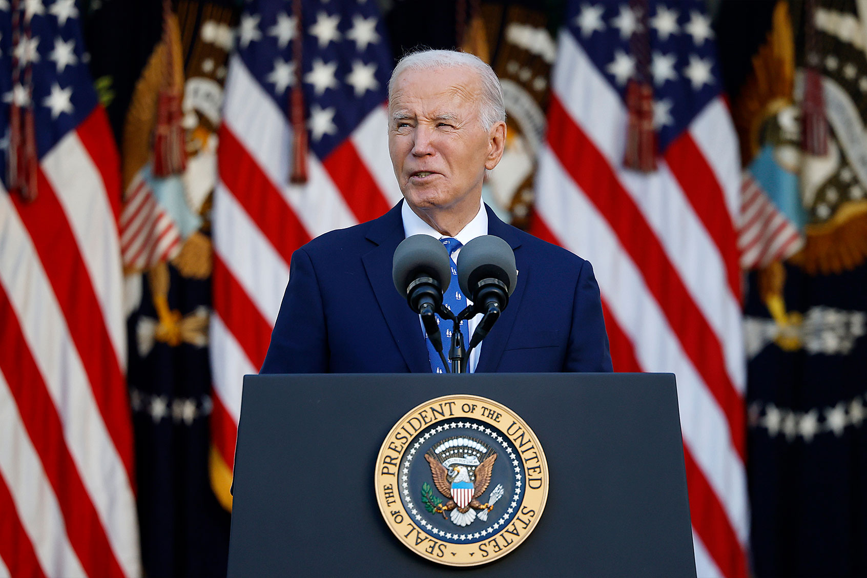 “What a loser”: Biden mocks Trump over Reflecting Pool