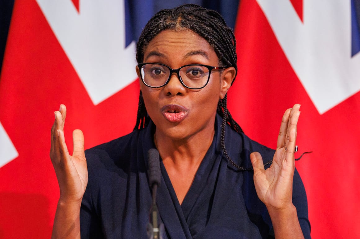 Kemi Badenoch tries out her Andy Burnham attack lines