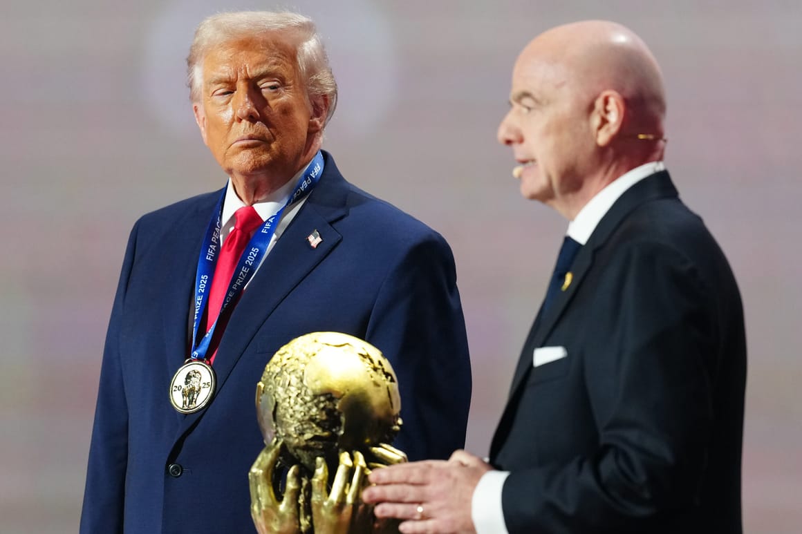 MEPs urge FIFA to investigate chief Infantino over Trump peace prize