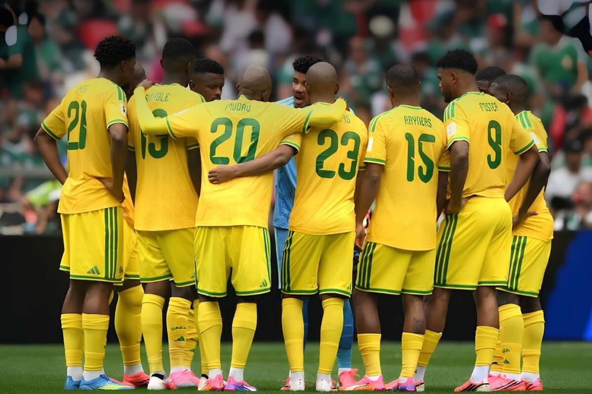Confirmed Bafana Bafana starting XI vs Canada in FIFA World Cup Round of 32