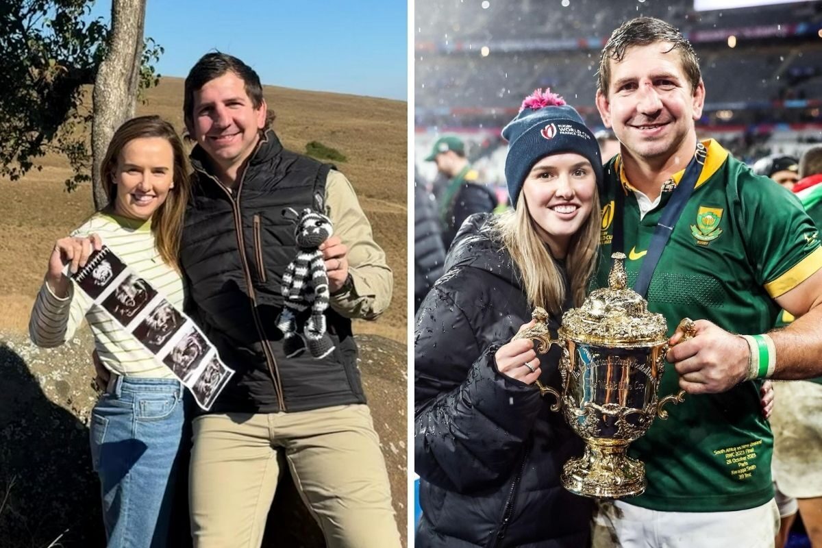 Dad duty awaits: Springbok Kwagga Smith and wife are expecting!