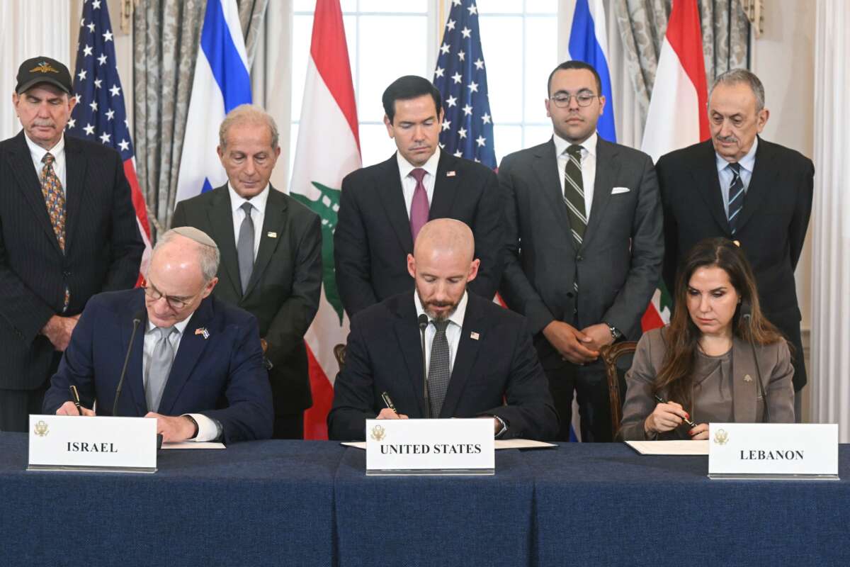 Israel and Lebanon Sign Framework Agreement That Marks Capitulation to Israel 