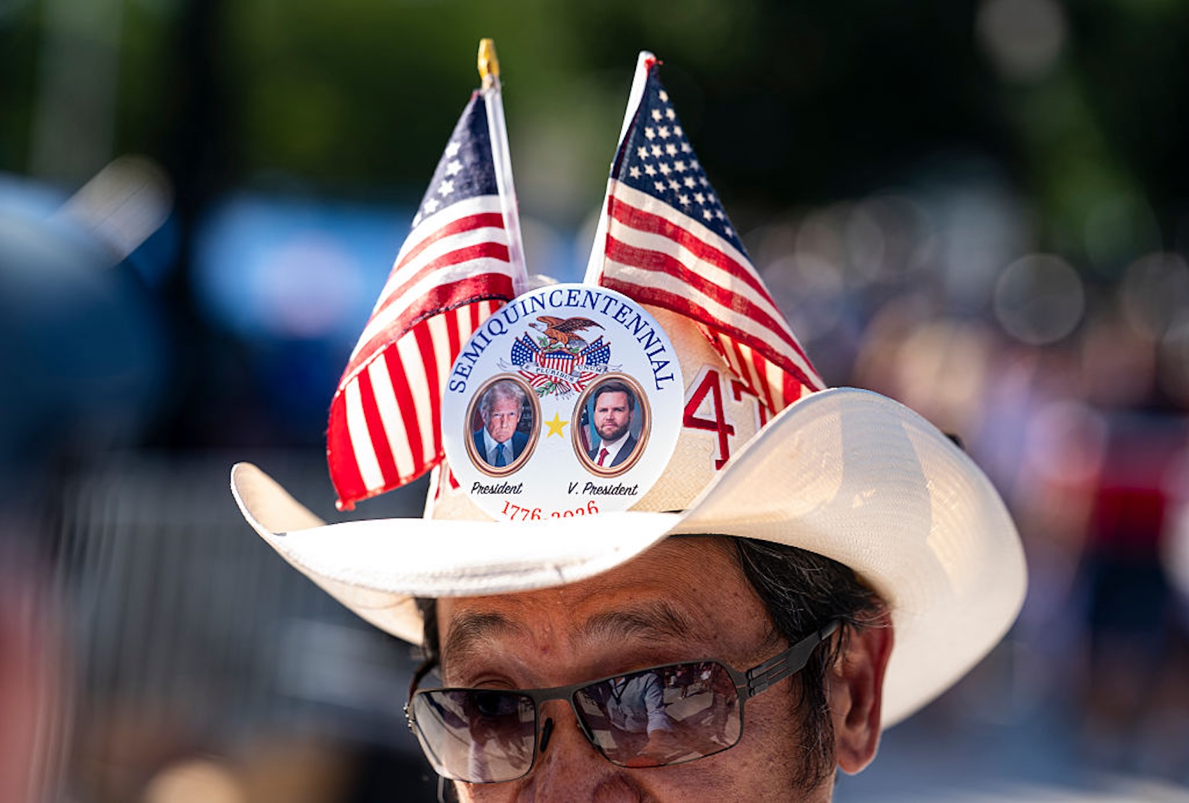 How Donald Trump hijacked America’s birthday
