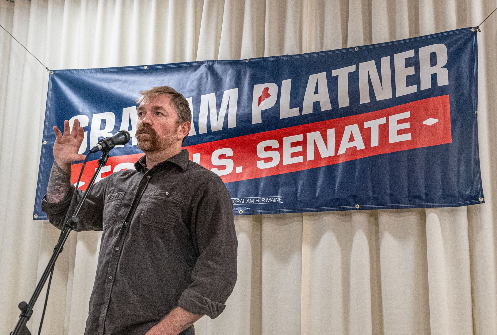 “Troubling, serious, false”: Platner says he’ll take time to “reflect” following assault allegation