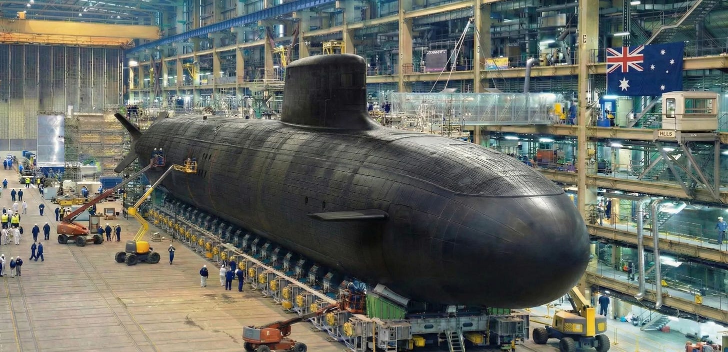 Australia’s Grand Nuclear Submarine-Fleet Plan