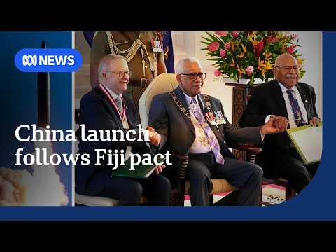 Australia-Fiji defense pact likely spurred China’s missile splash