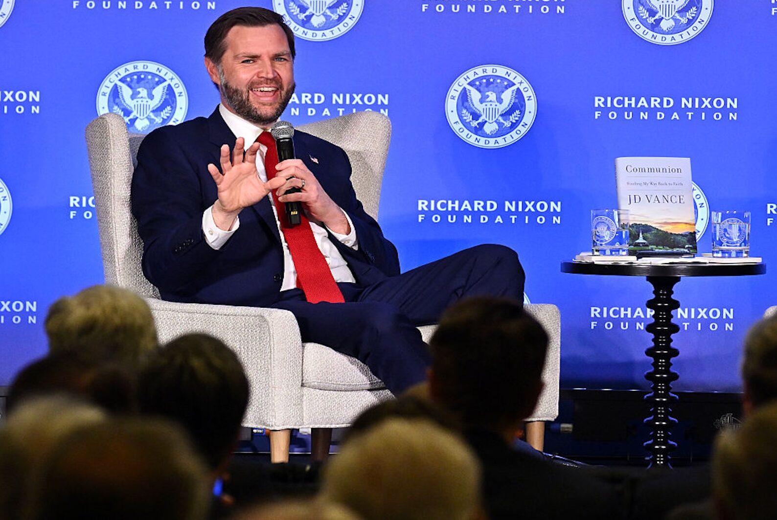 JD Vance’s book tour undercuts Trump’s midterms message