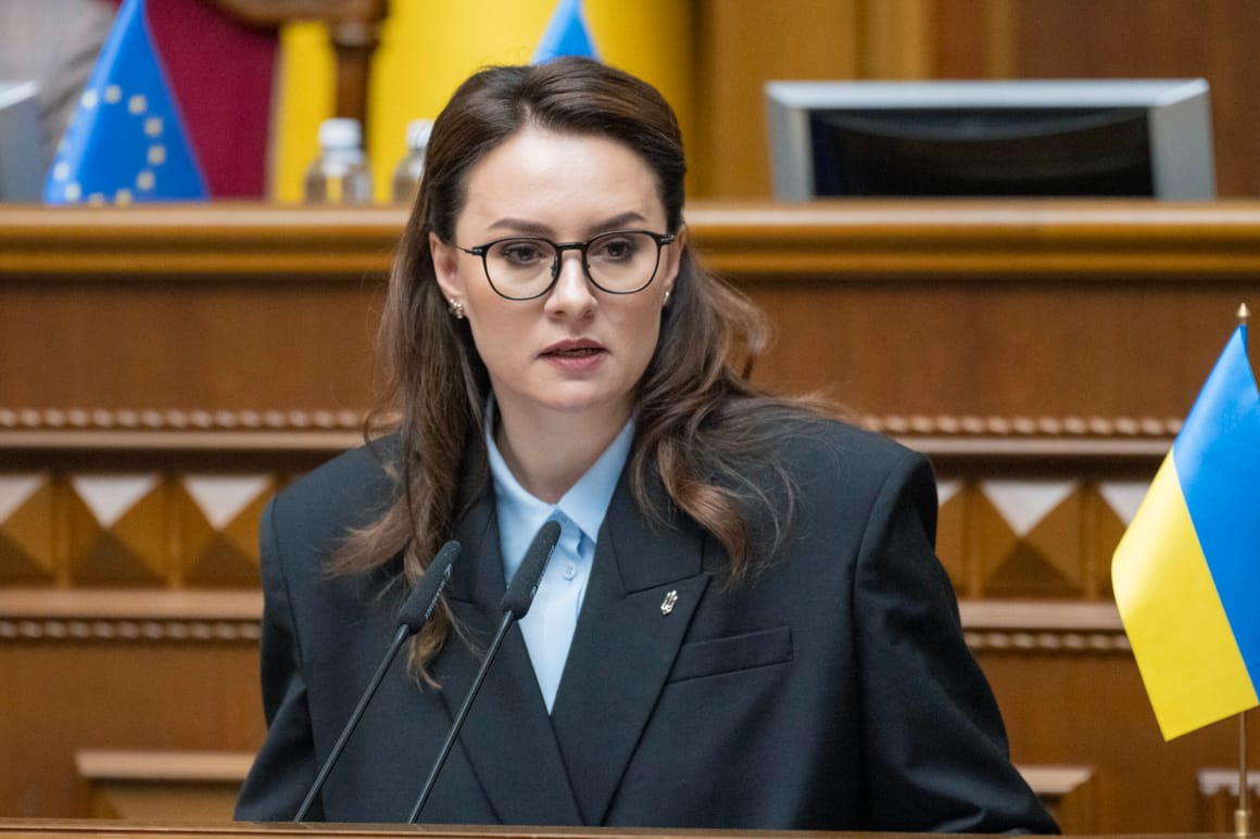 Ukraine’s prime minister steps down in major government reshuffle