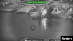 US Launches Fresh Strikes On Iran As Trump Says Blockade Back On