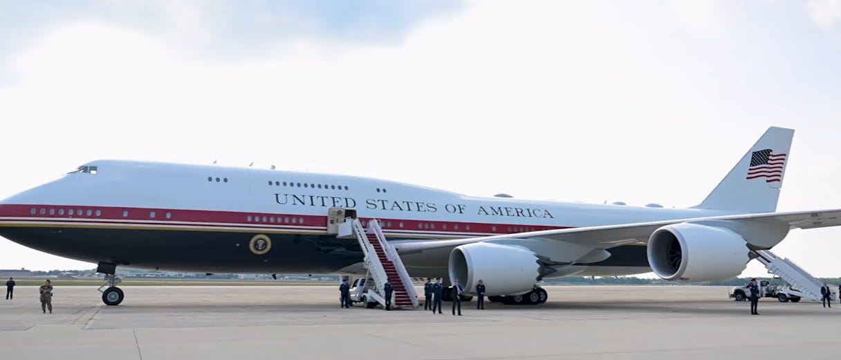 Democrats Move To Take Away Trump’s Qatari Jet